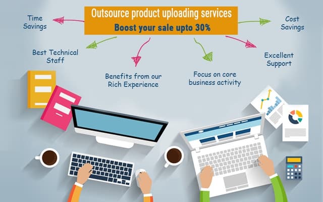 Boost Your Sale Upto 30% by Outsourcing Product Uploading Services To Tech2Globe