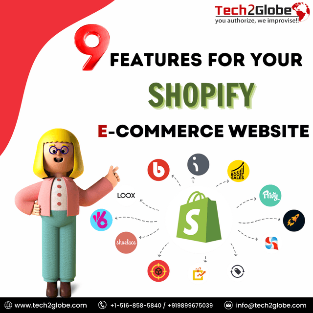 9 Features for Your Shopify Ecommerce Website.