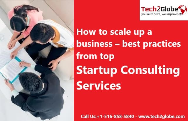 Scale Up Your Business - With Top Startup Consulting Services