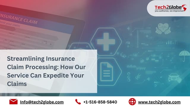 Streamlining Insurance Claim Processing: How Our Service Can Expedite Your Claims