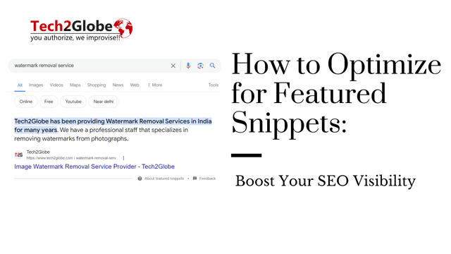 How to Optimize for Featured Snippets: Boost Your SEO Visibility