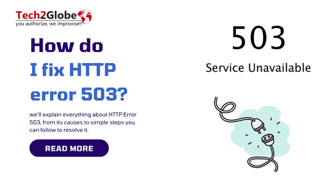 How do I fix HTTP error 503?